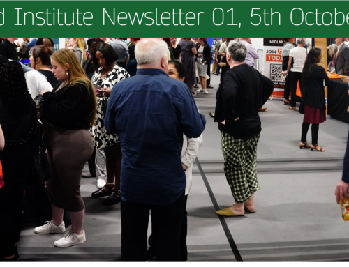 The Mead Institute Newsletter 01, 5th October 2023